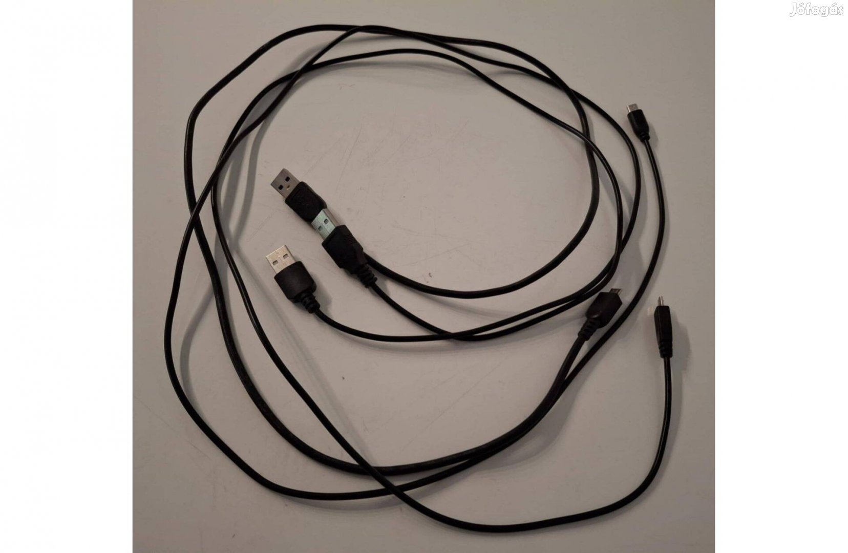 Új USB-s micro töltő csomag, 3db