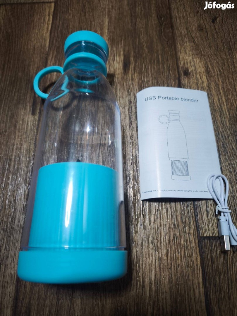 Új USB töltős mixer turmix flakon - 420 ml