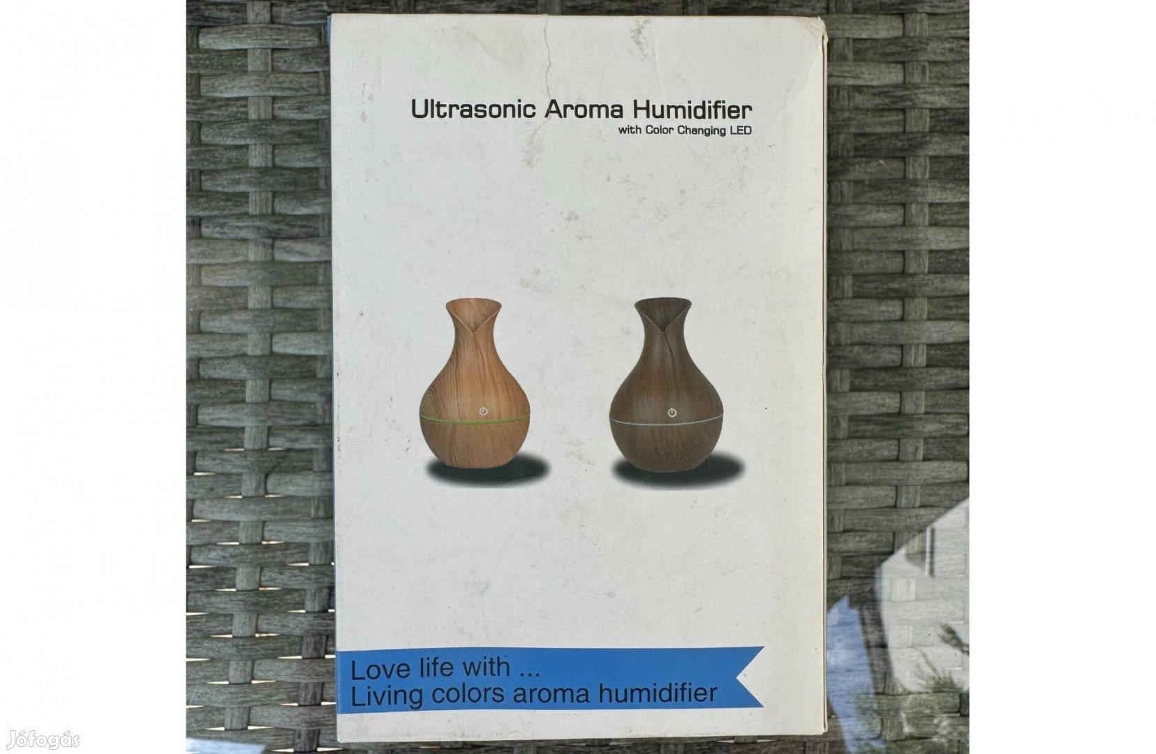 Új Ultrasonic Aroma Aromaterápiás Parasito Diffuzor 130 ml