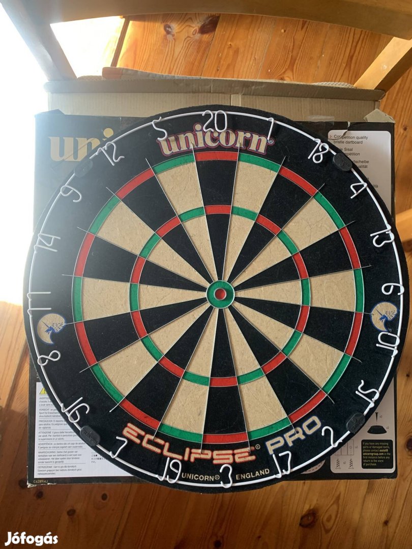 Új Unicorn Eclipse Pro dartstábla