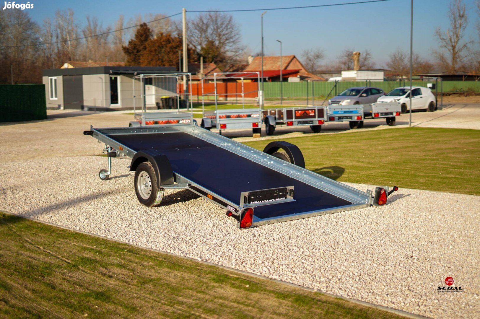 Új Unilader 330 (330x185 cm, 750 kg) utánfutó most bruttó 843.000 Ft
