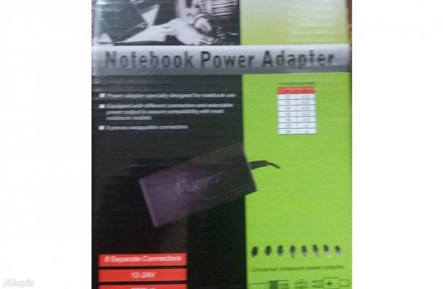 Új Univerzális Laptop, Notebook töltő 96W