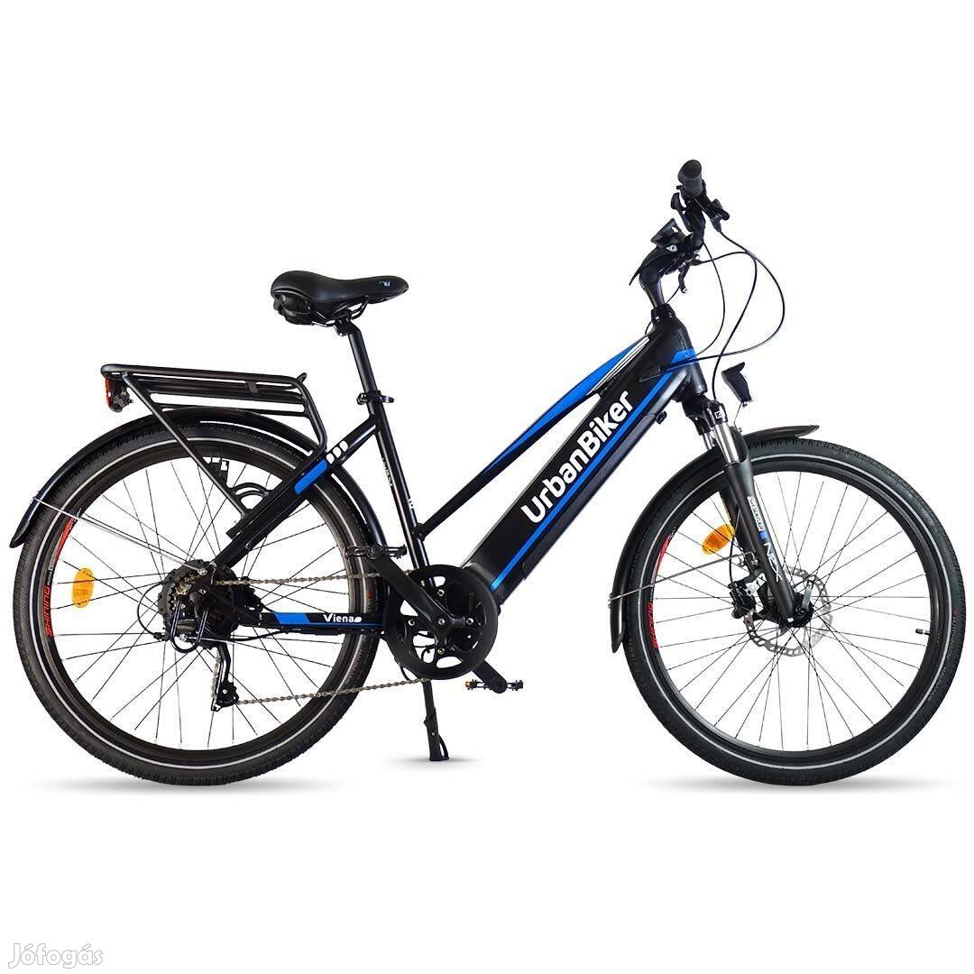 Új Urbanbiker Viena Azul 23 26", elektromos kerékpár, ebike, 2 év gar