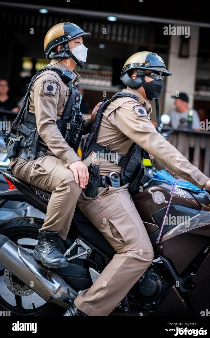 Új Usa 70-s évek rendőr bukó alapján Thai police bukósisak S-XL -s