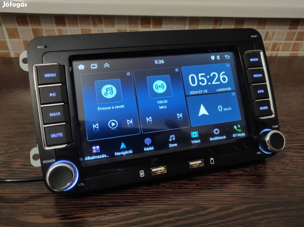 Új VW Skoda SEAT Android 13 multimédia 2GB/32GB Carplay Android Auto