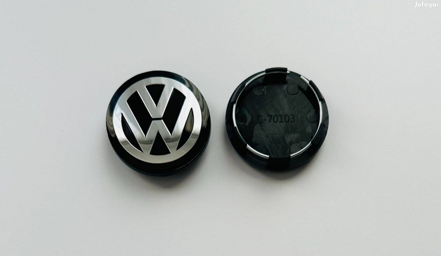 Új VW Volkswagen 50mm Felni Alufelni Kupak Közép Felnikupak