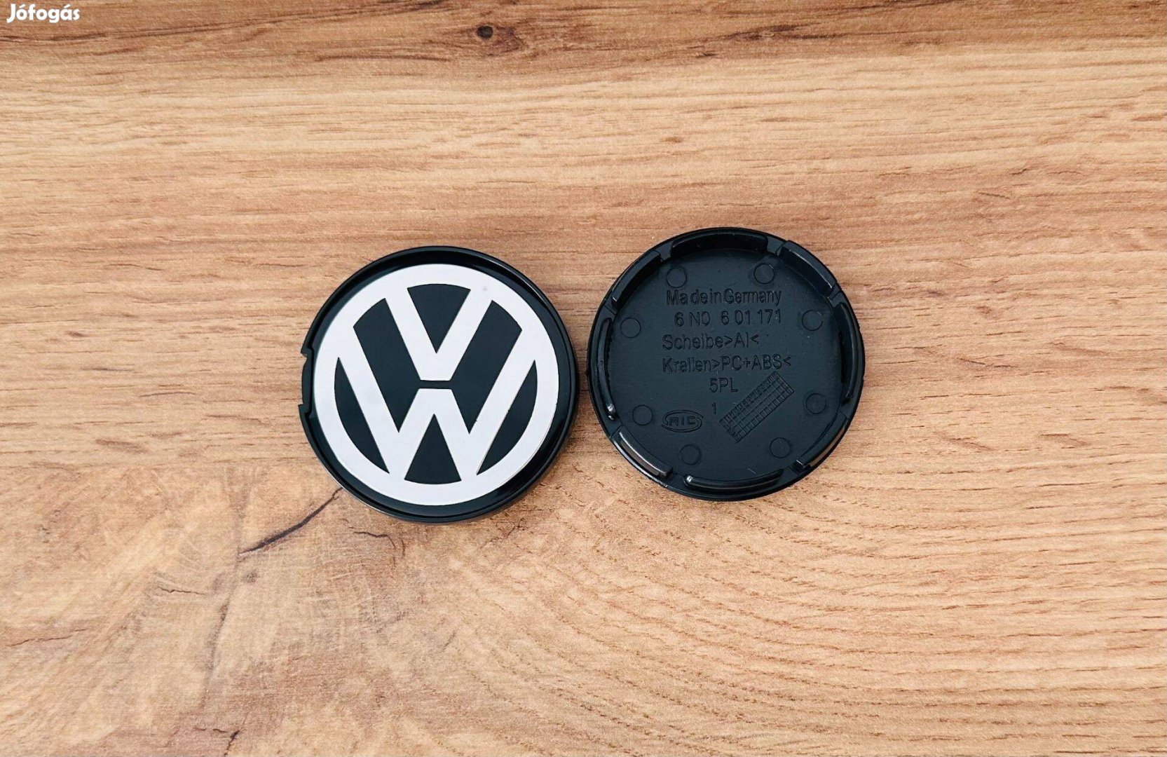 Új VW Volkswagen 55mm Felni Alufelni Kupak Közép Felnikupak 6N0601171