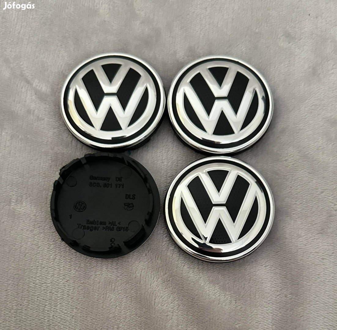 Új VW Volkswagen 56mm Felni Alufelni Kupak Közép Felnikupak 6C0601171