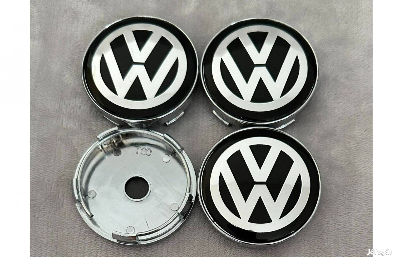 Új VW Volkswagen 60mm Felni Alufelni Kupak Közép Felnikupak Embléma