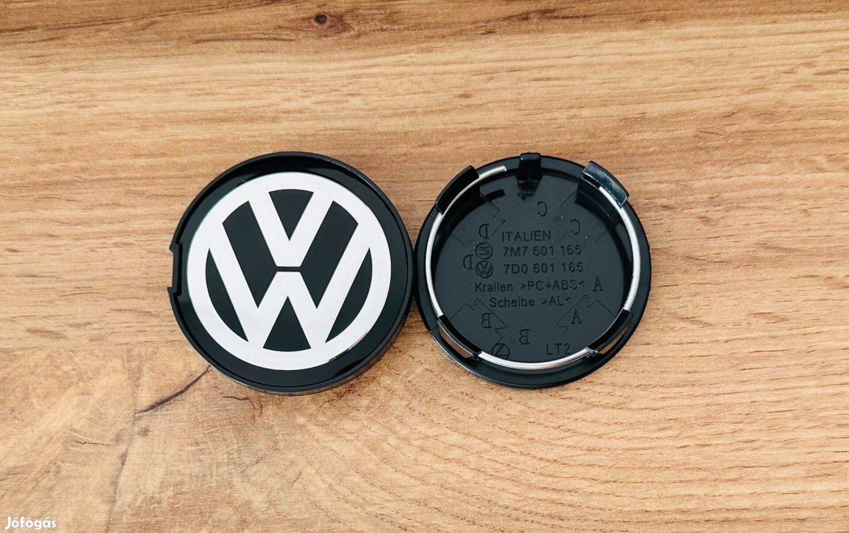 Új VW Volkswagen 63mm 7D0601165 Felni Alufelni Kupak Közép Felnikupak