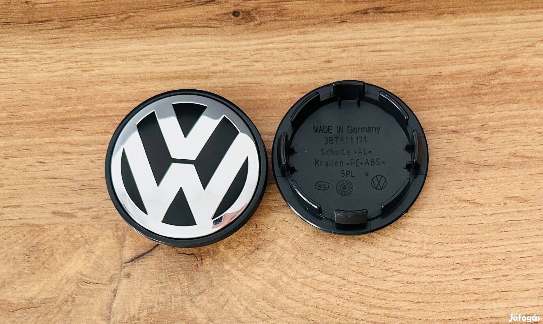 Új VW Volkswagen 65mm 3B7601171 Felni Alufelni Kupak Közép Felnikupak