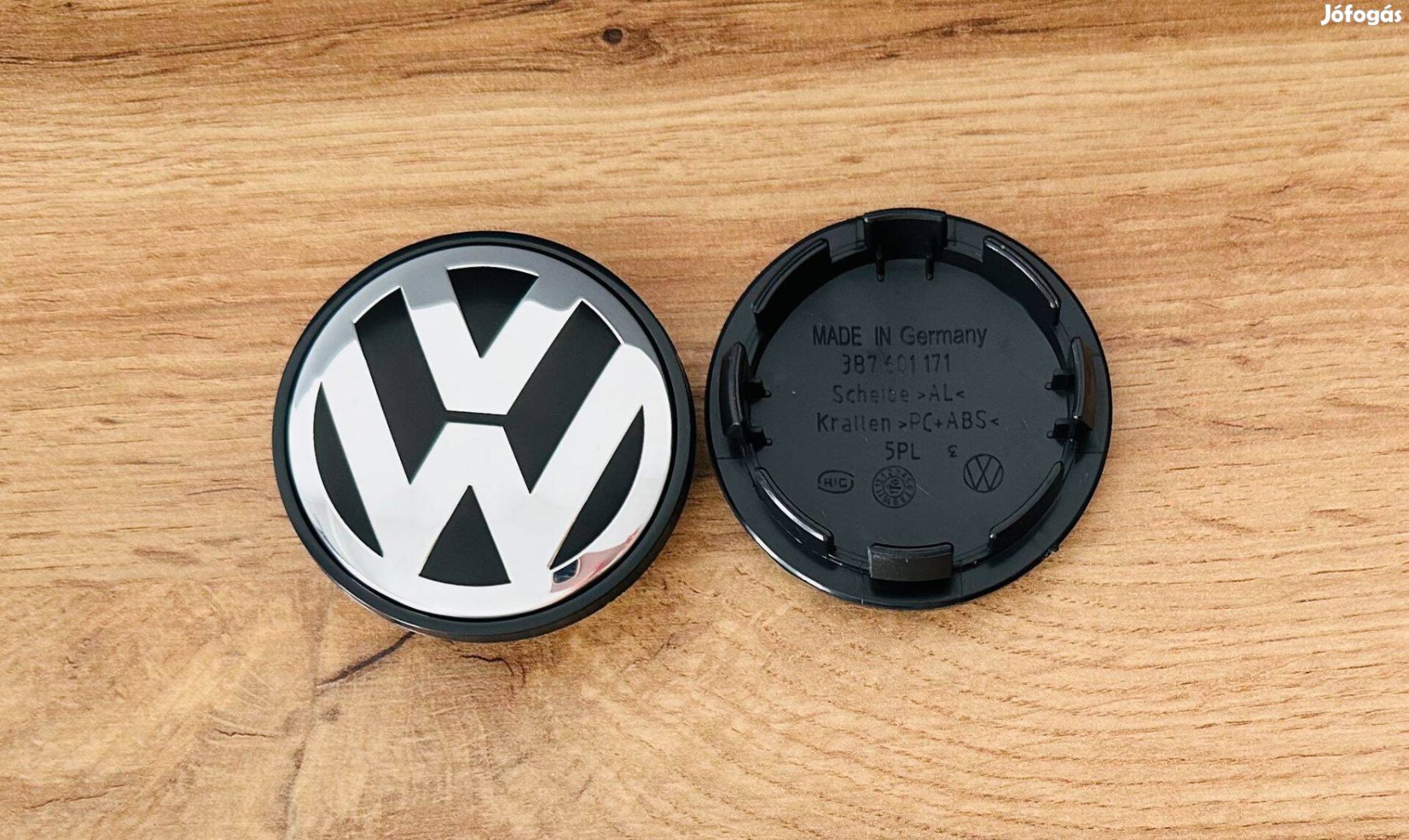 Új VW Volkswagen 65mm 3B7601171 Felni Alufelni Kupak Közép Felnikupak