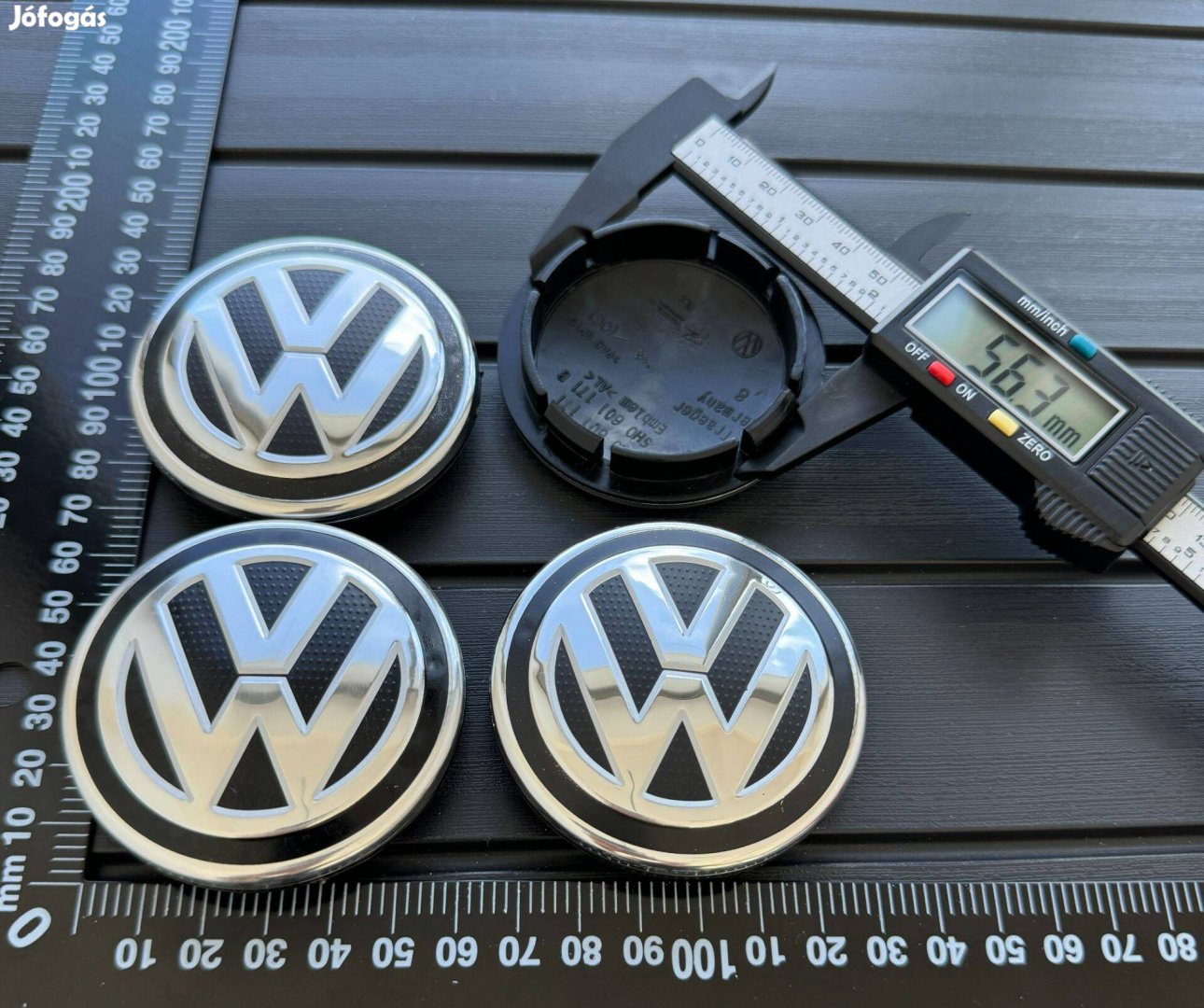 Új VW Volkswagen 65mm Felni Alufelni Kupak Közép Felnikupak 5G0601171