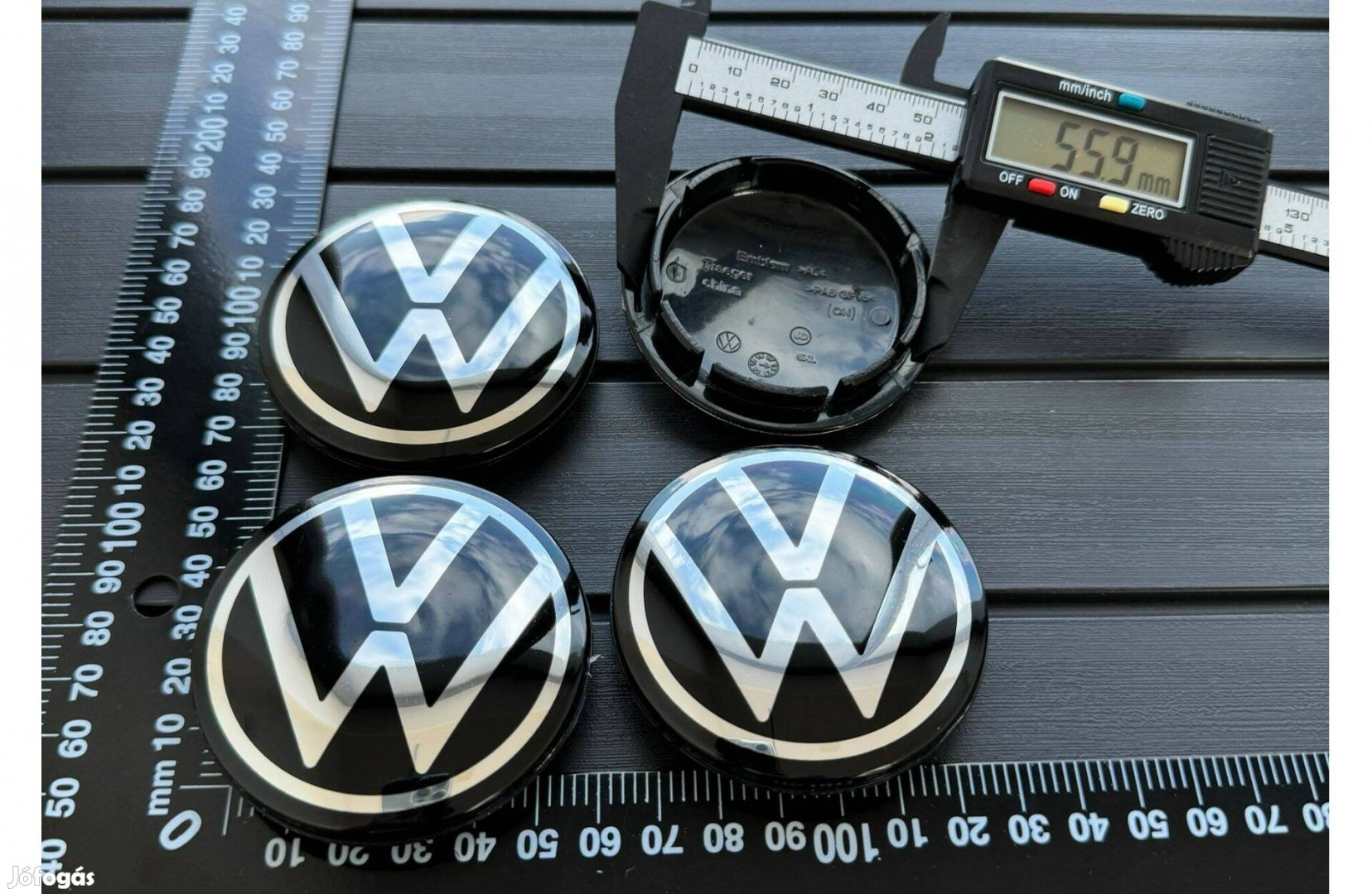 Új VW Volkswagen 65mm Felni Alufelni Kupak Közép Felnikupak 5H0601171