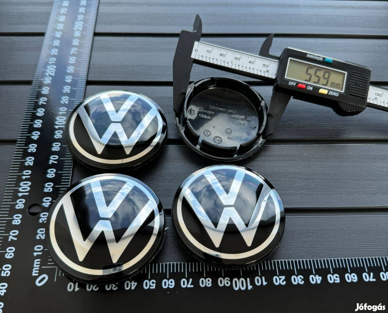 Új VW Volkswagen 66mm Felni Alufelni Kupak Felnikupak 5H0601171