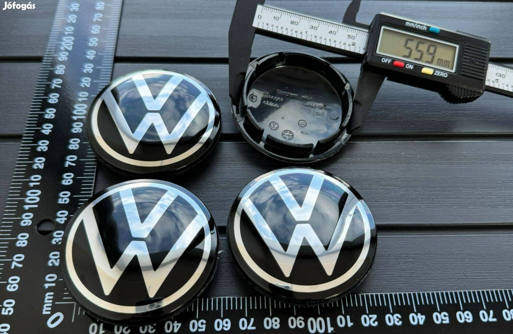 Új VW Volkswagen 66mm Felni Alufelni Kupak Közép Felnikupak 5H0601171