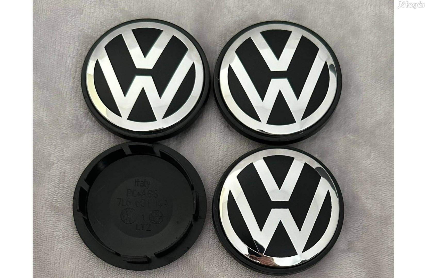 Új VW Volkswagen 76mm Felni Alufelni Kupak Közép Felnikupak 7L6601149