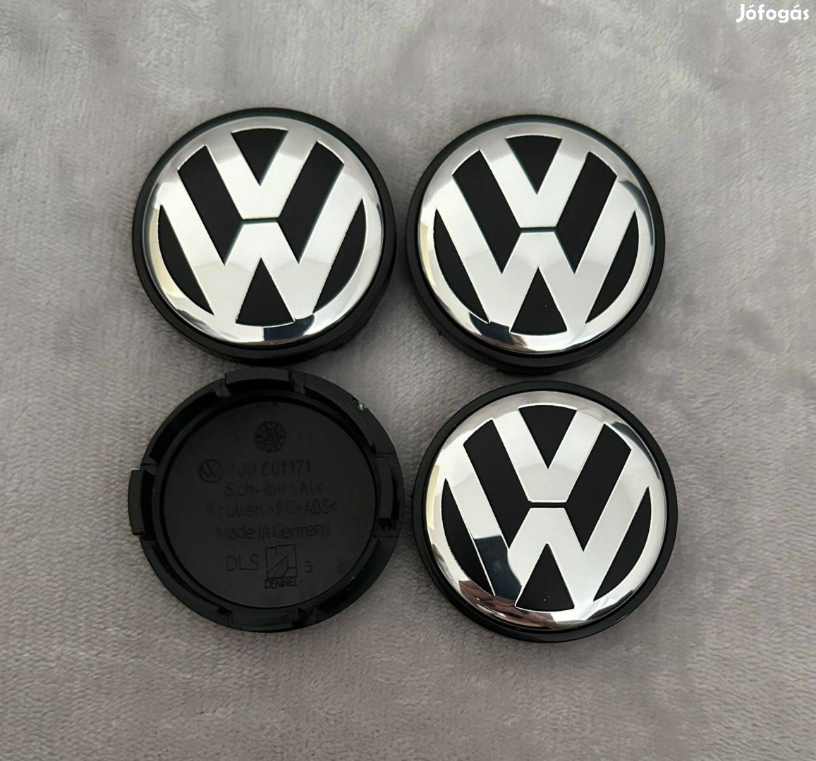 Új VW Volkswagen Felni Alufelni Kupak Felnikupak Embléma 1J0601171