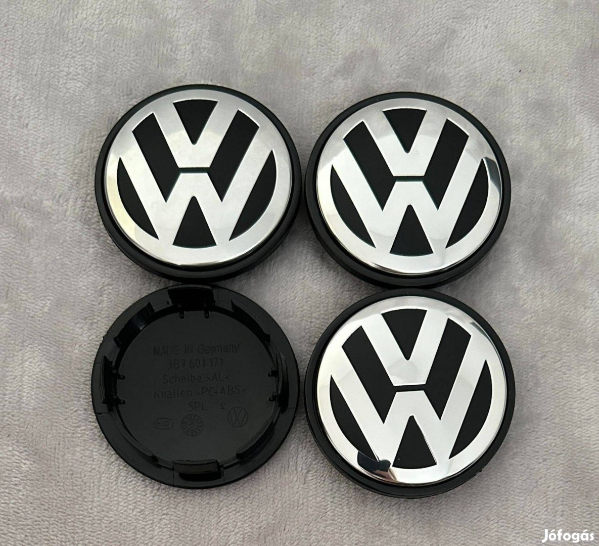 Új VW Volkswagen Felni Alufelni Kupak Felnikupak Embléma 3B7601171