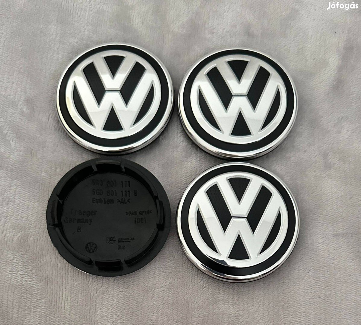 Új VW Volkswagen Felni Alufelni Kupak Felnikupak Embléma 5G0601171