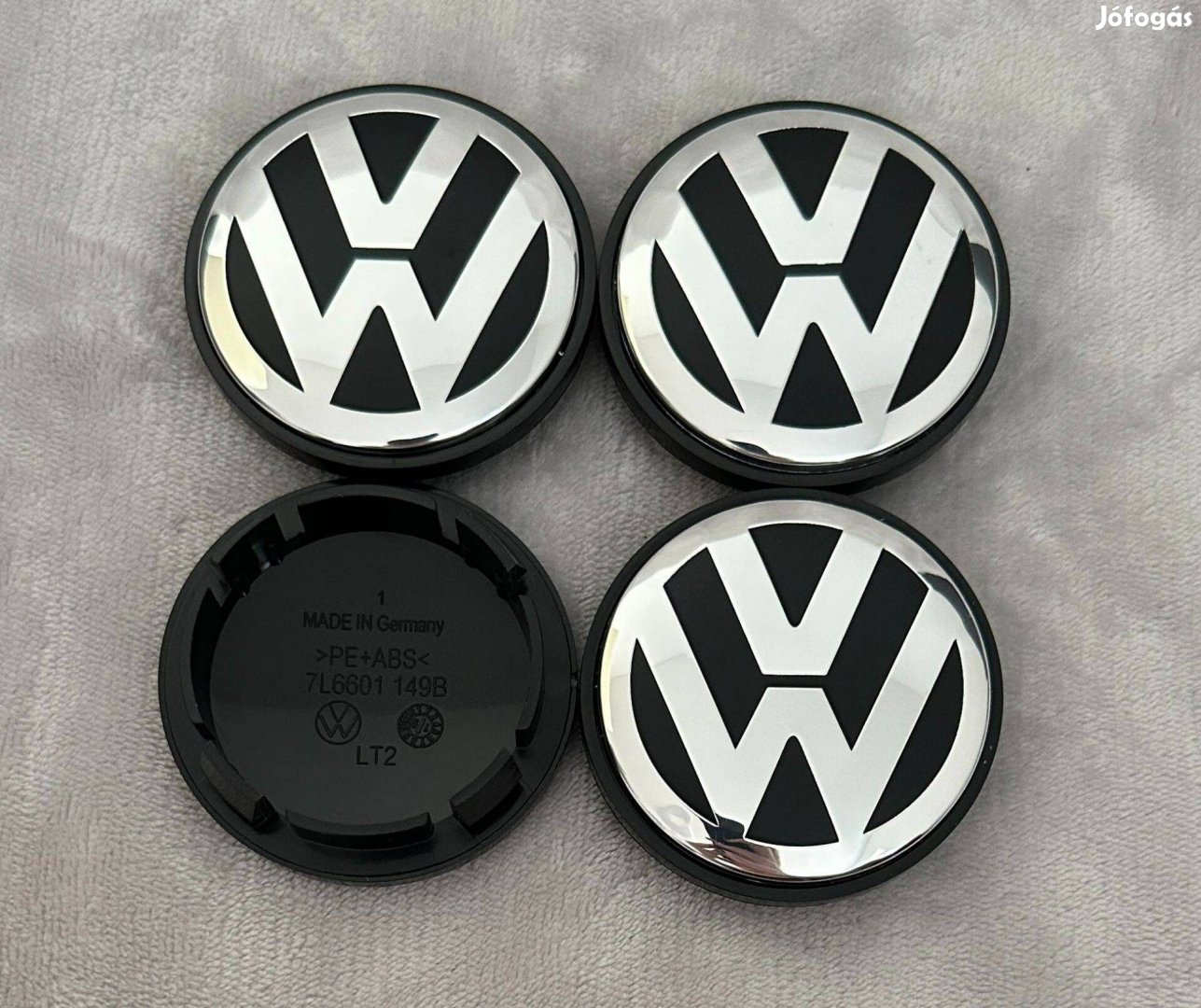 Új VW Volkswagen Felni Alufelni Kupak Felnikupak Embléma 7L6601149B