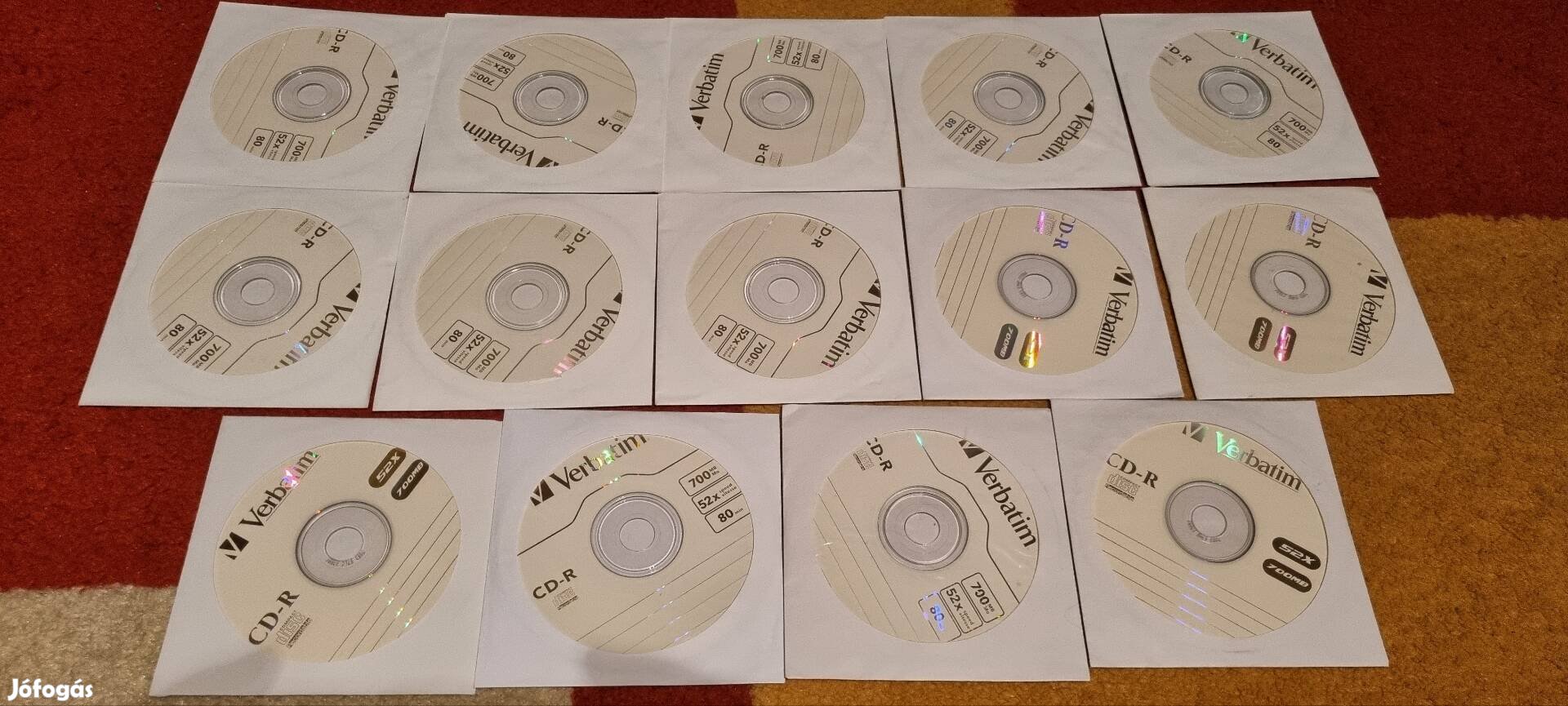 Új Verbatim CD-R 700MB 52X írható cd 