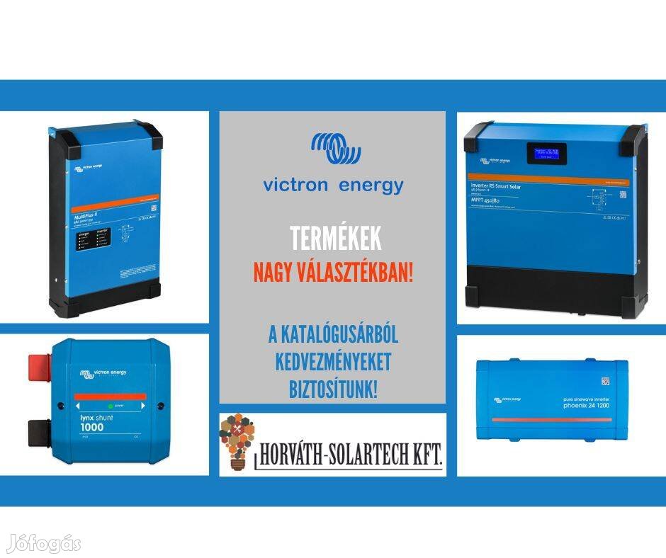 Új Victron Energy termékek széles választékban inverter töltésvezérlő