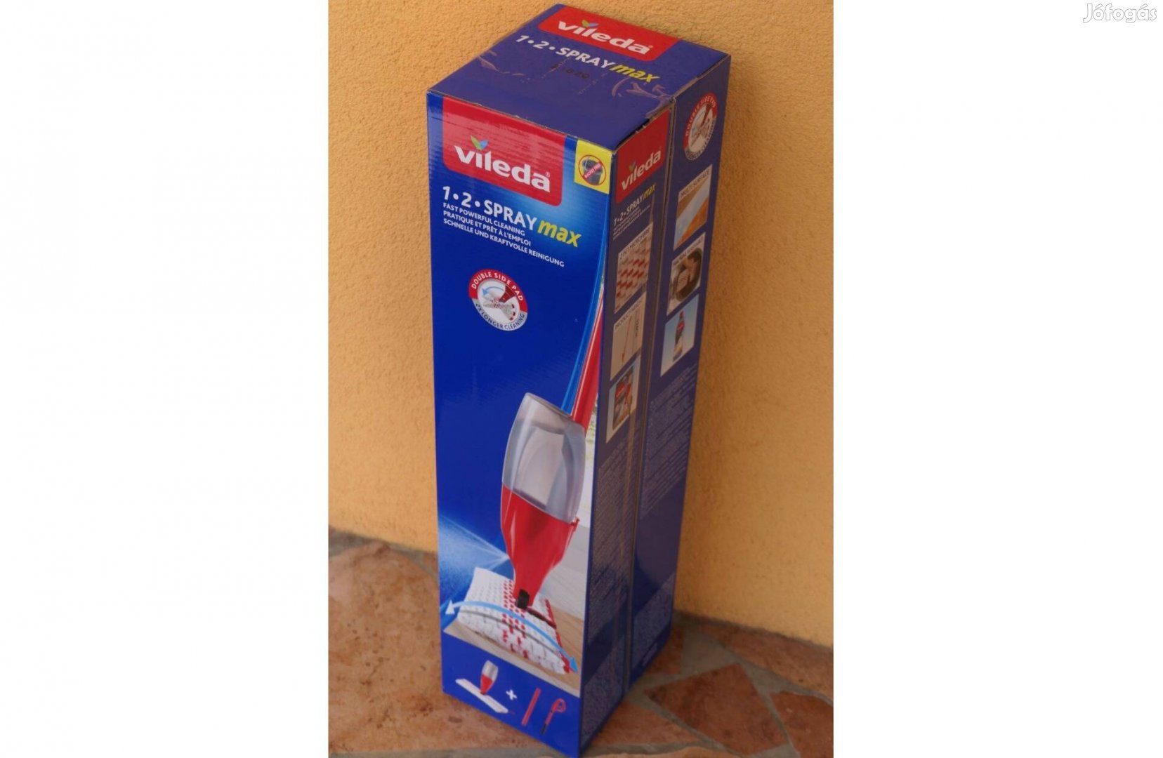 Új Vileda 1-2 Spray permetezős felmosó gyors 99 fertőtlenít