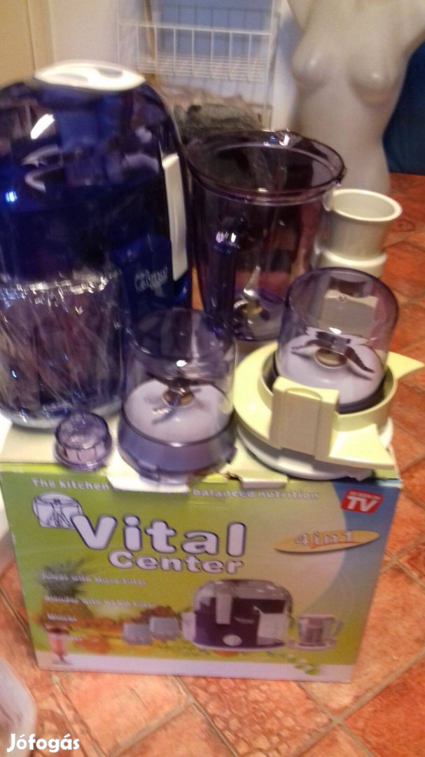 Új Vitalcenter robotgép 4 az 1-ben dobozában