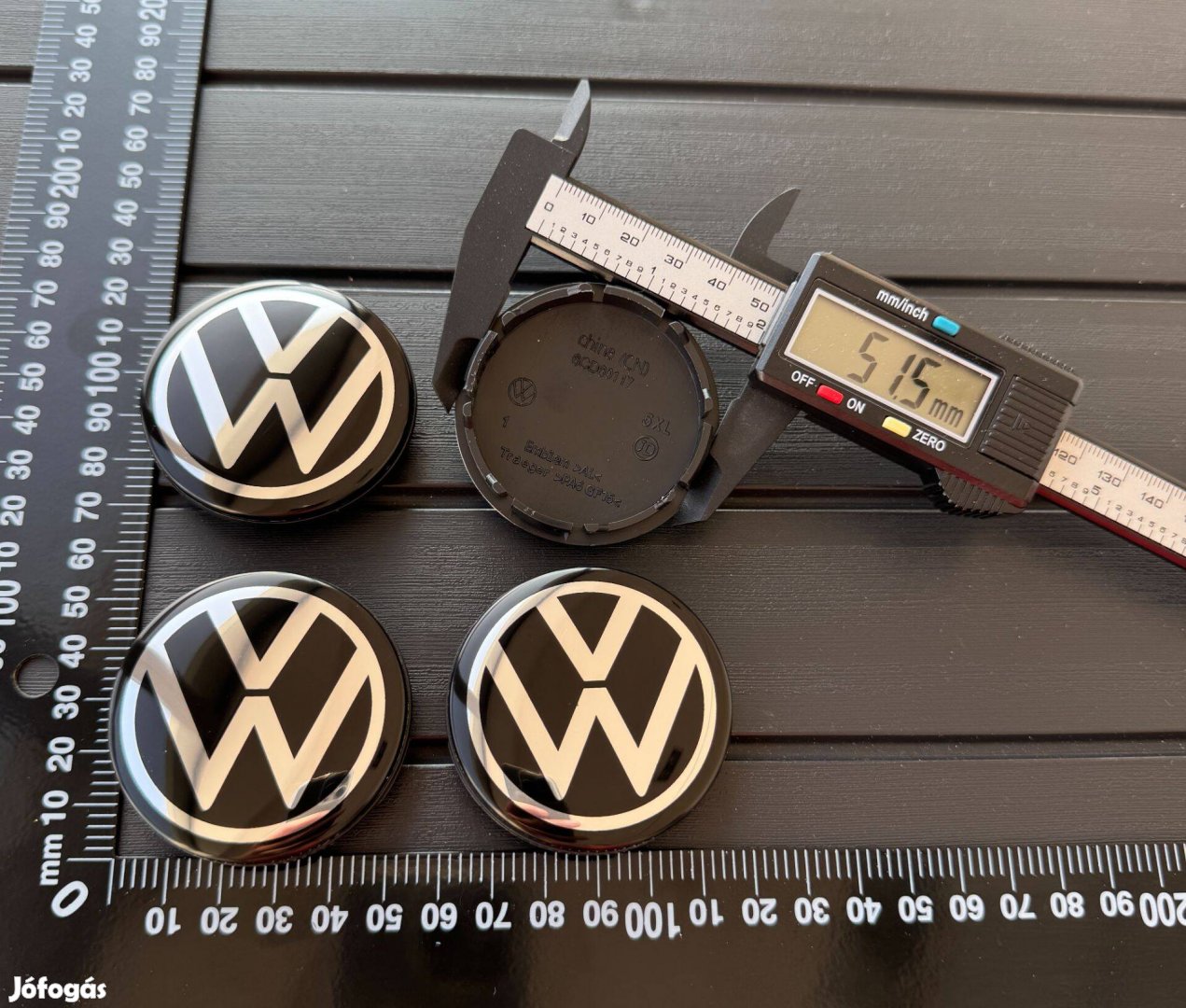 Új Volkswagen 55mm Alufelni felni kupak közép felnikupak felniközép