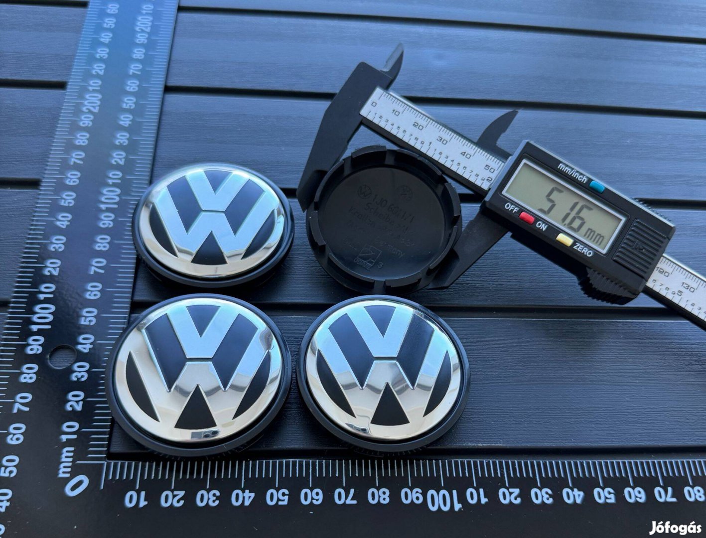 Új Volkswagen 56mm Felni Alufelni Kupak Közép Felnikupak 1J0601171