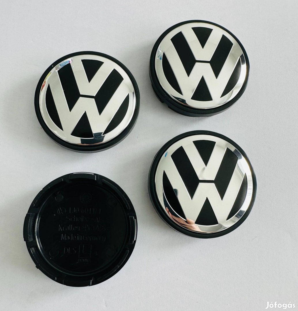 Új Volkswagen 56mm felni kupak felniközép felnikupak 1J0601171