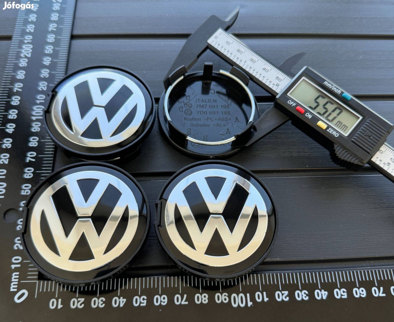 Új Volkswagen 63mm Alufelni felni kupak közép felnikupak felniközép