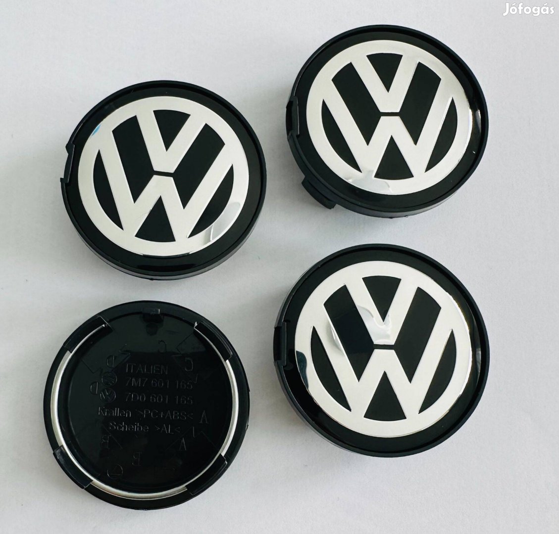Új Volkswagen 63mm felni kupak felniközép felnikupak 7D0601165