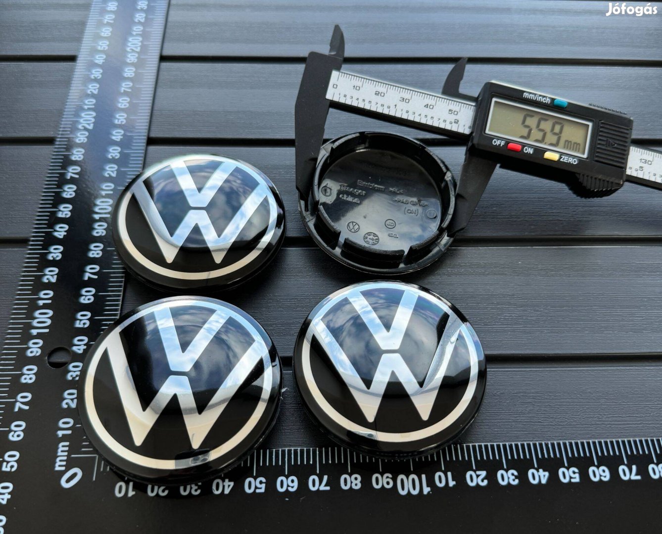 Új Volkswagen 66mm Felni Alufelni Kupak Közép Felnikupak 5H0601171