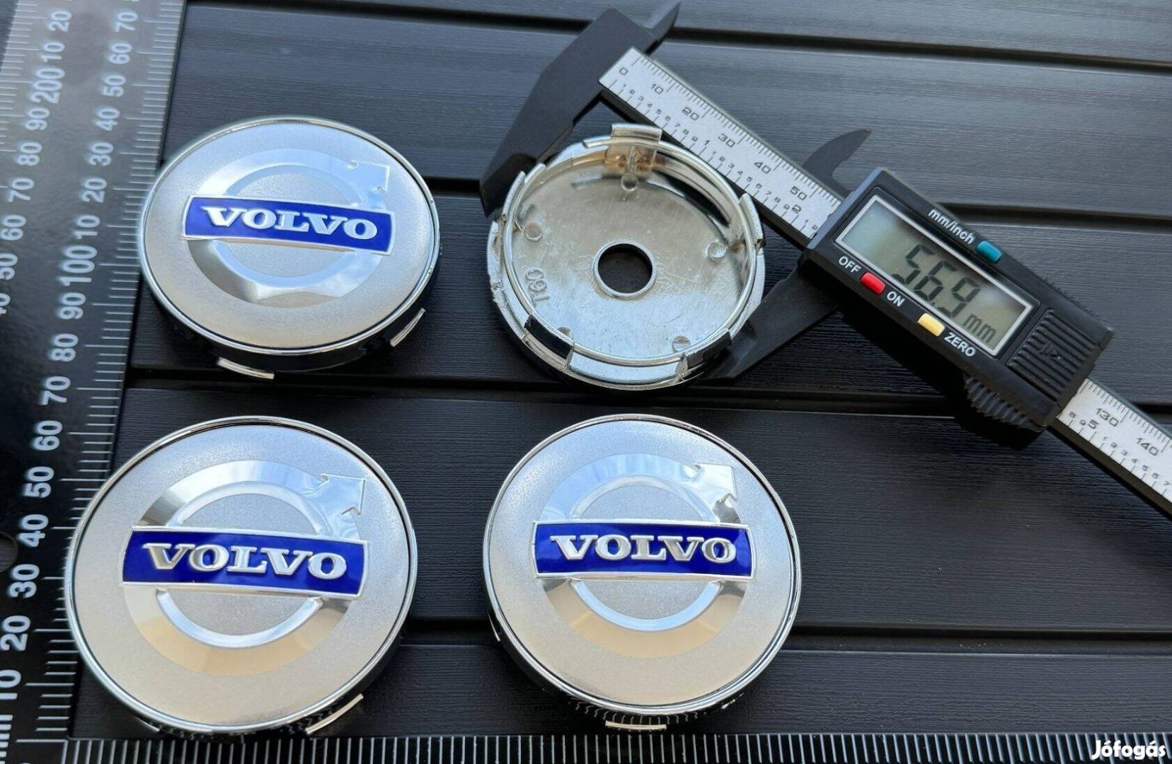 Új Volvo 60mm Alufelni Felni Kupak Közép Sapka Felnikupak Felniközép