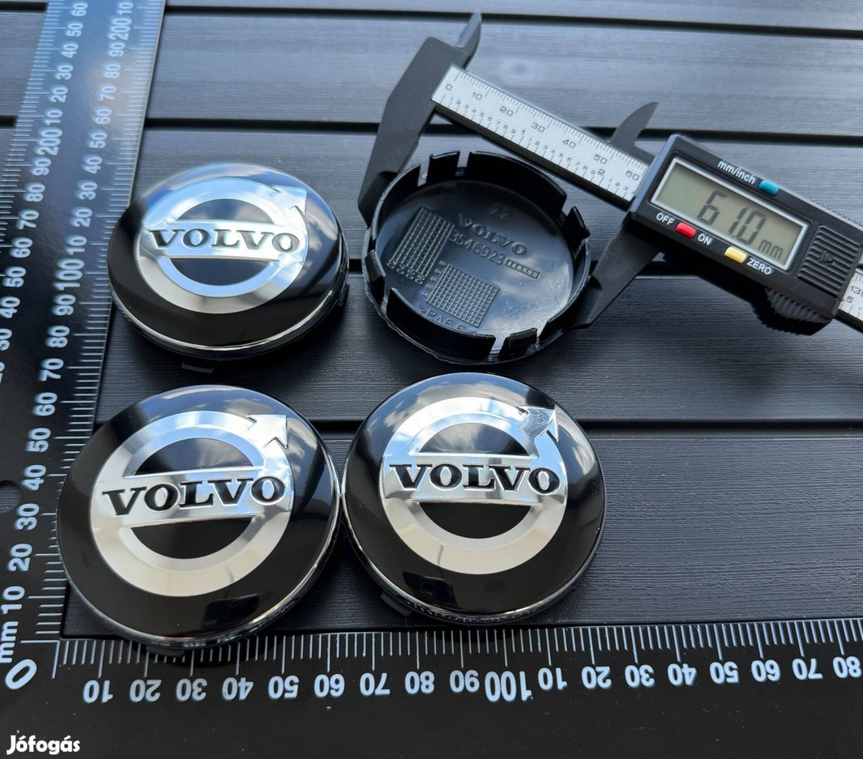 Új Volvo 64mm Felni Alufelni Kupak Közép Felnikupak