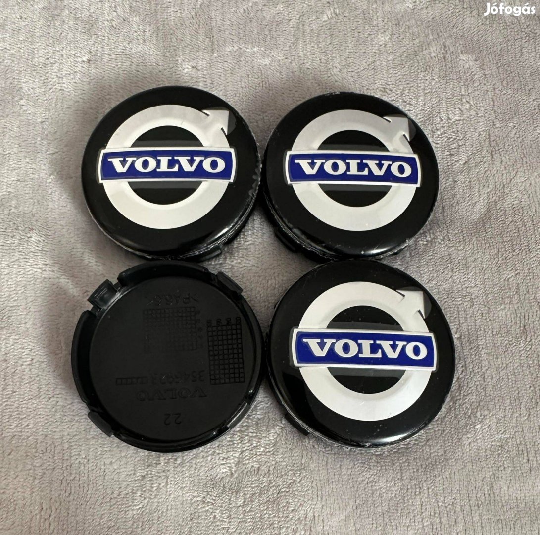 Új Volvo 64mm Felni Alufelni Kupak Közép Felnikupak Felniközép Sapka e