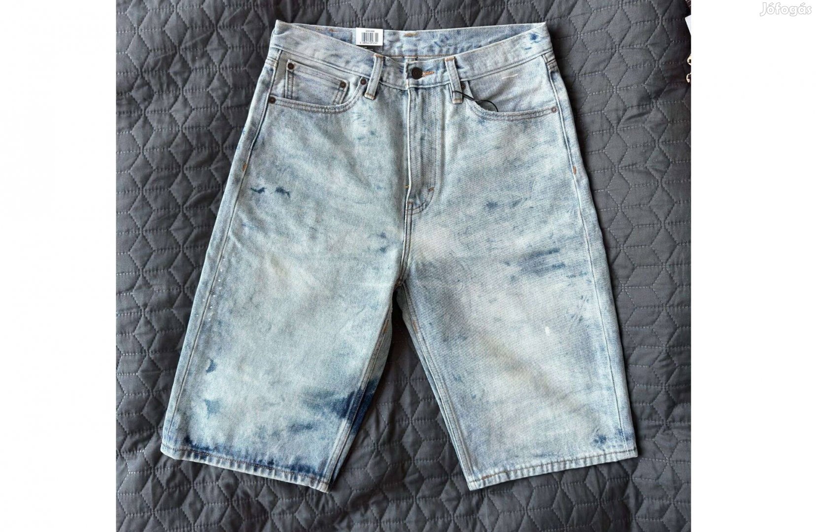 Új W31 Levis Skateboarding Baggy 5 Pocket Rövid Nadrág