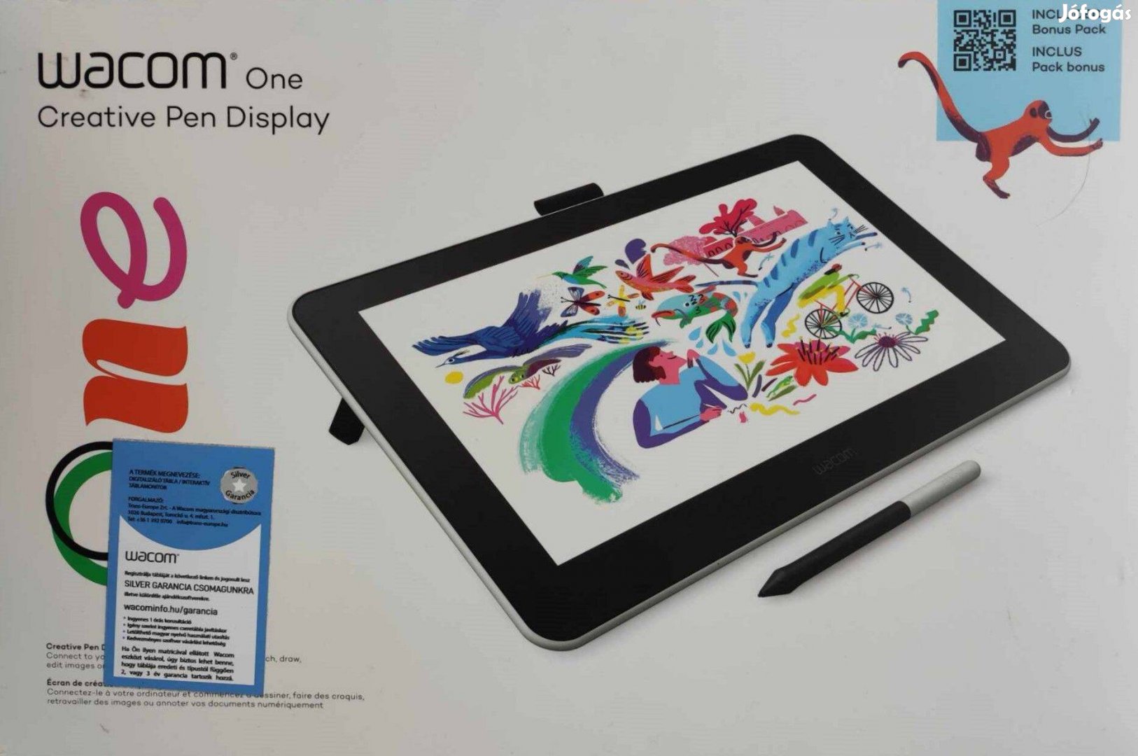 Új Wacom One Creative Pen Display