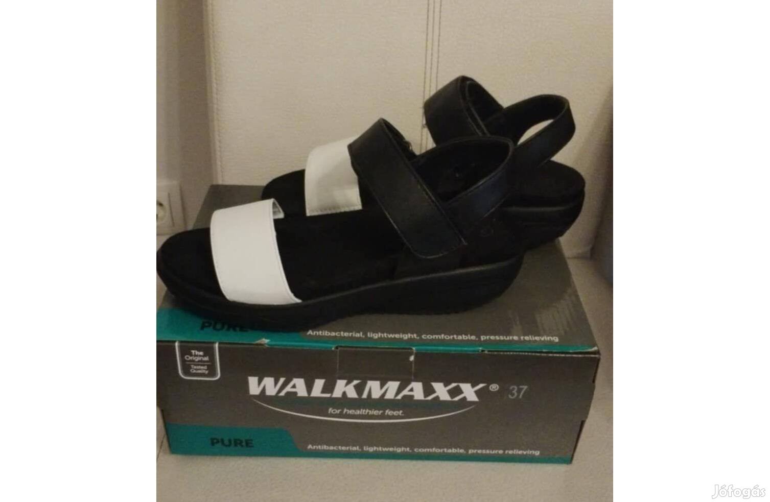 Új Walkmaxx női szandál 37-es, 5.000,-Ft