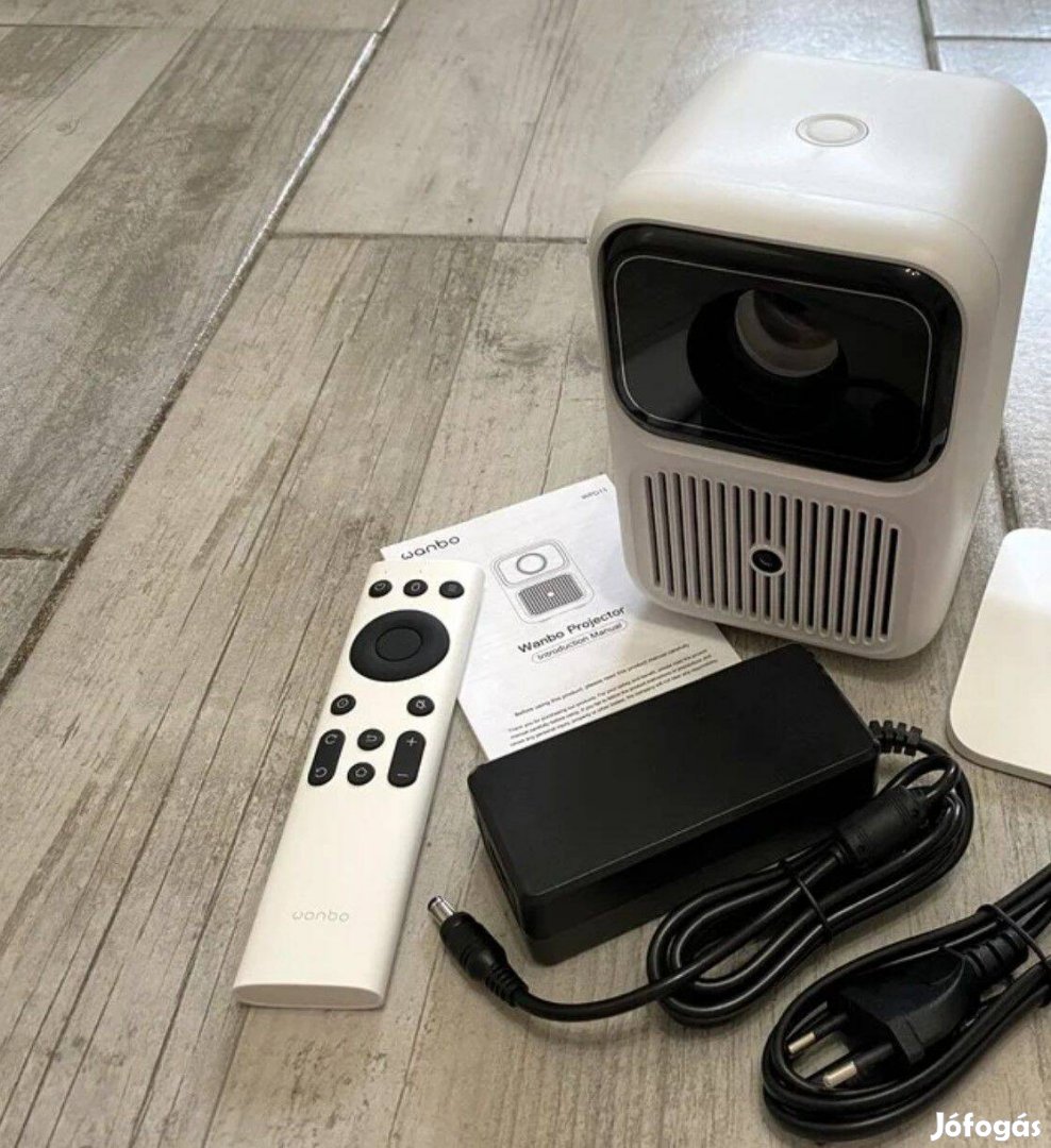 Új Wanbo Dali 1 LED projektor. Android 9 rendszer. Várakozáson felüli!