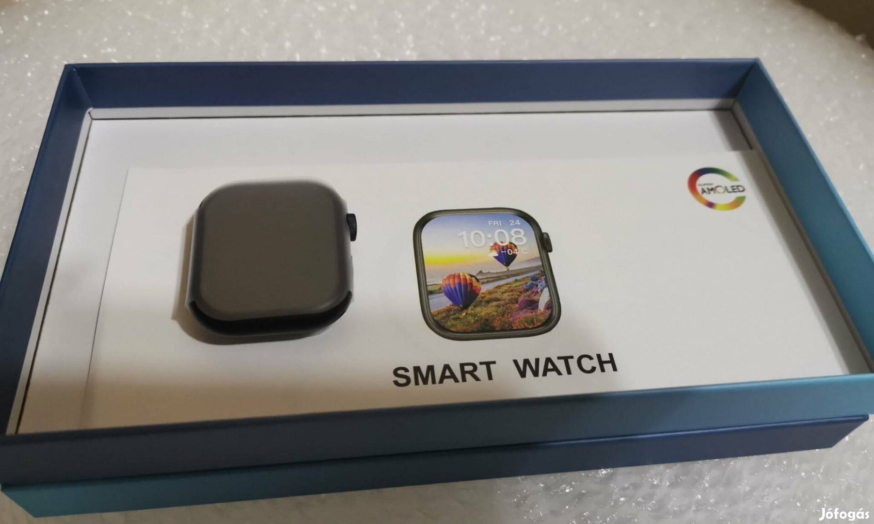 Új Wearfit Pro Series 9 okosóra AMOLED, Bluetooth hívás