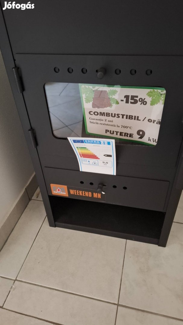 Új Weekend MN 9Kw-os kandalló