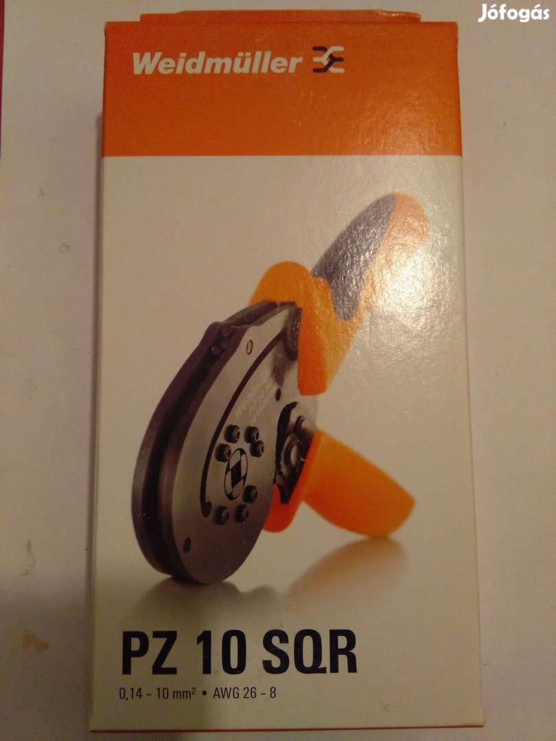 Új Weidmüller PZ 10 SQR érvégfogó 0,14 - 10 mm