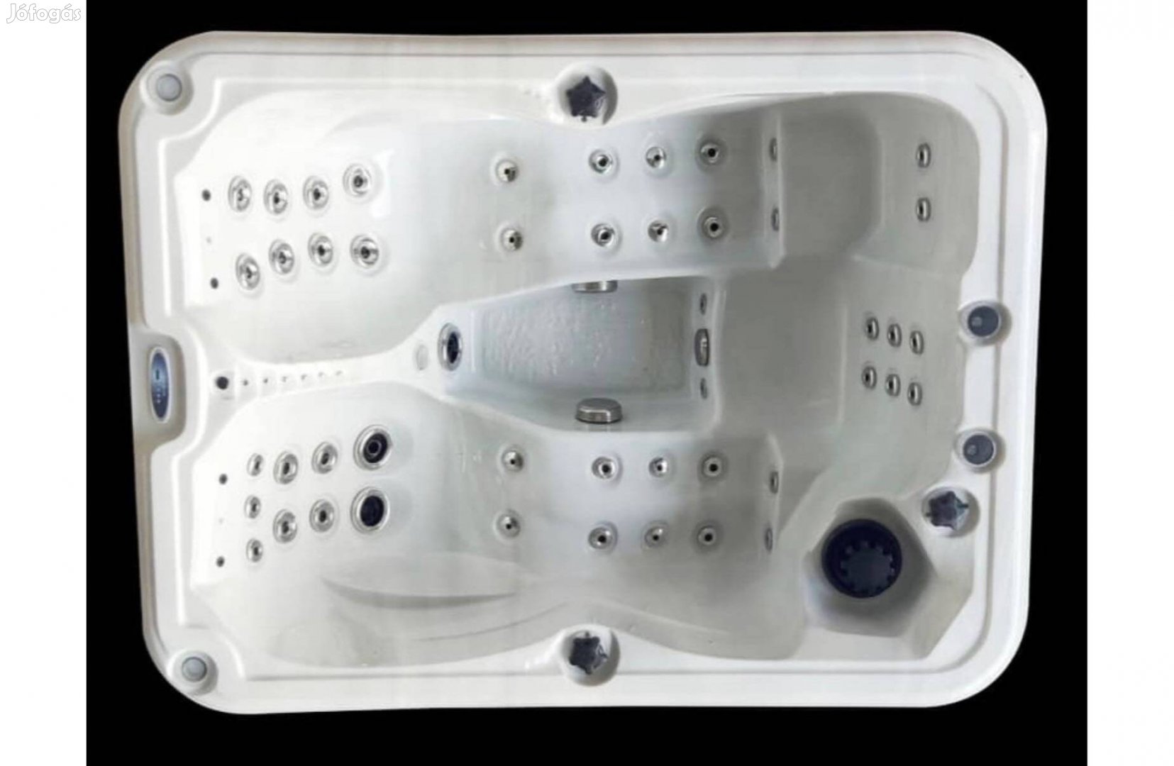 Új Whirlpool BAli2025 Wifis 3.5szem. jakuzzi masszázsmedence jacuzzi