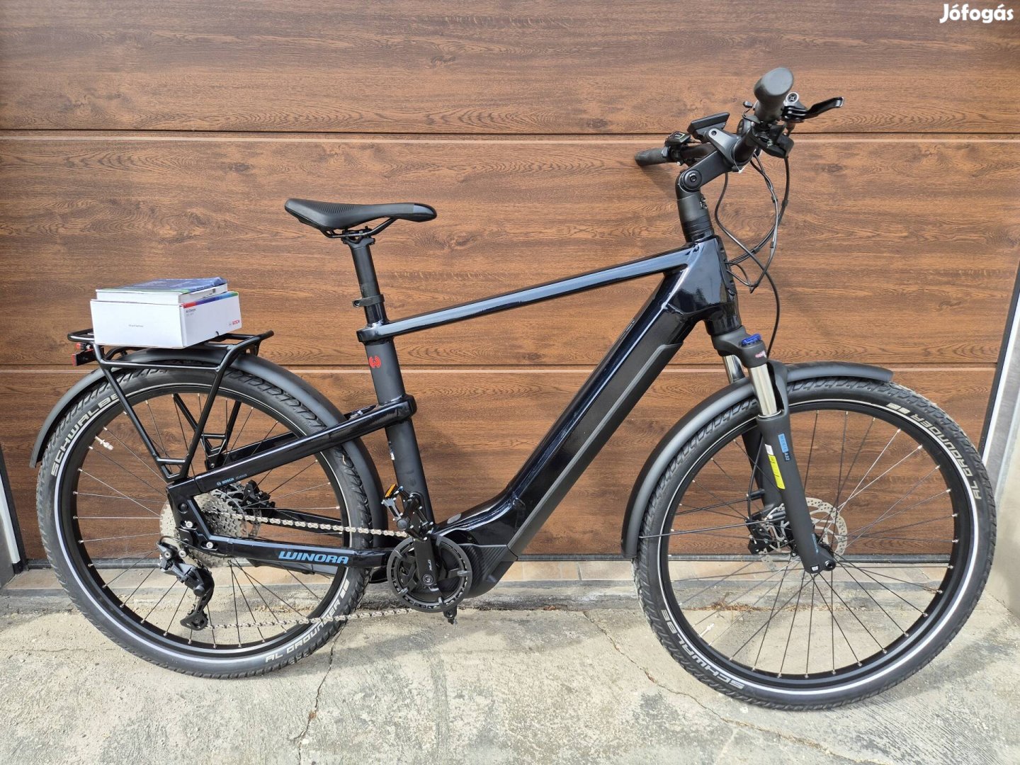 Új Winora Yakun 10 ebike CX85Nm 750Wh kiox, 55-ös váz 