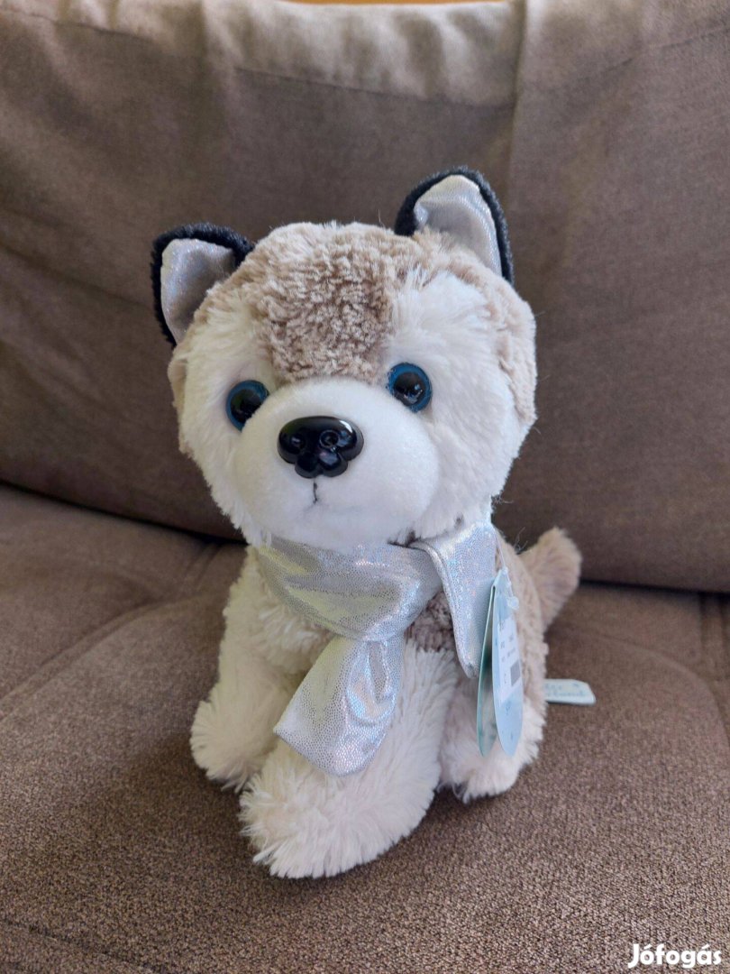 Új Winter Wonderland Soft Toy Sarkvidéki Huskie kutya plüss