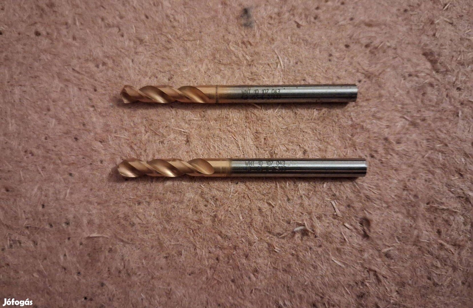Új Wnt D4.3 HSS-E TiN fúró 2db egyben eladó