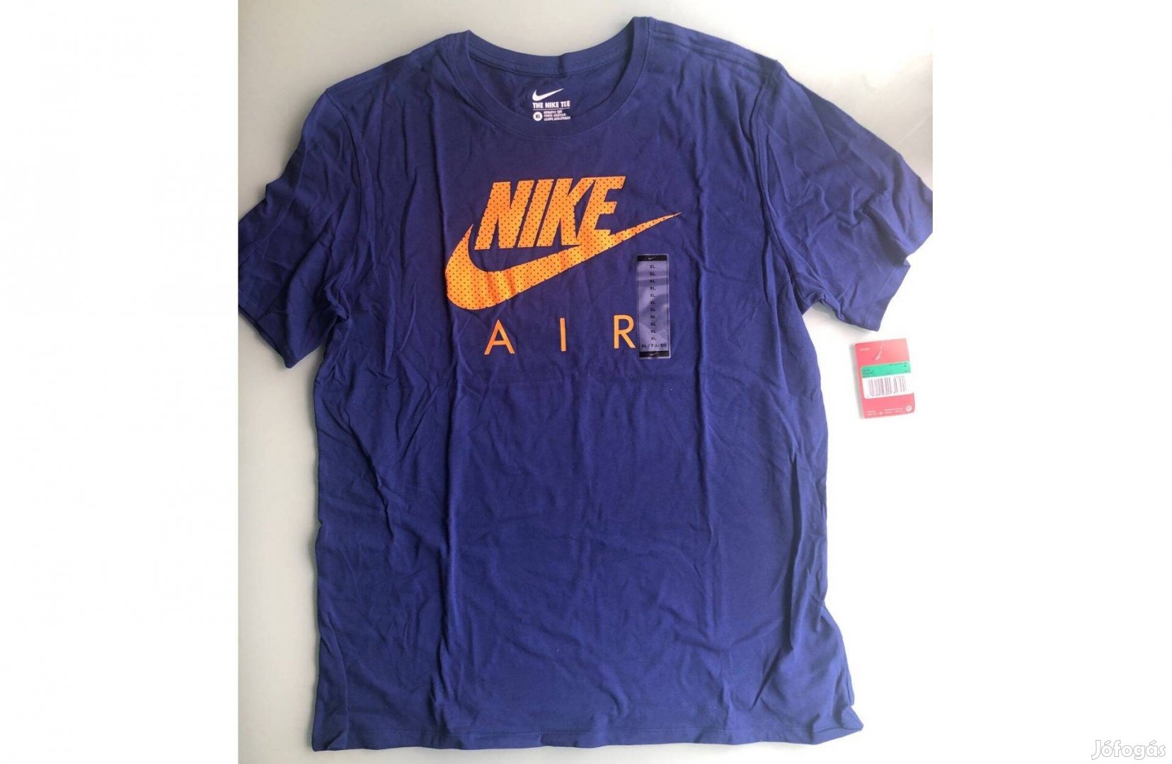 Új XL Nike Air Lila Ferfi Polo Felső